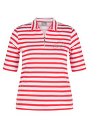 Ciao Sicilia Stripe T-Shirt - Coral