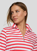 Ciao Sicilia Stripe T-Shirt - Coral