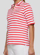Ciao Sicilia Stripe T-Shirt - Coral