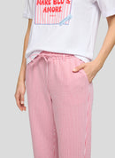 Ciao Sicilia Stretch Trouser - Coral