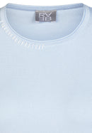 Leisure Club Round Neck Jumper - Pastel Blue