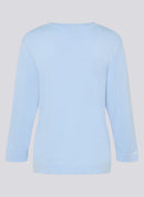 Leisure Club Round Neck Jumper - Pastel Blue