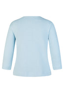 Tropic Glam Open Cardigan - Azure