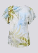 Tropic Glam All Over Print T-Shirt - Azure