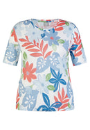 Ciao Sicilia All Over Print T-Shirt - Azure
