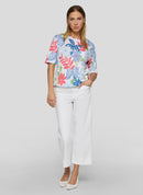 Ciao Sicilia All Over Print T-Shirt - Azure