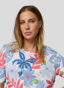 Ciao Sicilia All Over Print T-Shirt - Azure