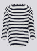 Leisure Club Stripe T-Shirt - Pacific