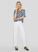 Seasalt Bay All Over Print T-Shirt - Pacific