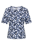Seasalt Bay All Over Print T-Shirt - Pacific