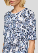 Seasalt Bay All Over Print T-Shirt - Pacific