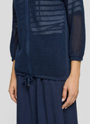 Seasalt Bay Zipped Cardigan - Pacific