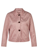 Rodeo Drive Button Jacket - Rose