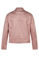 Rodeo Drive Button Jacket - Rose
