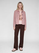 Rodeo Drive Button Jacket - Rose