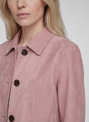 Rodeo Drive Button Jacket - Rose