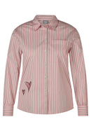 Rodeo Drive Print Blouse - Rose