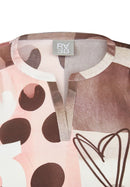 Rodeo Drive Print Blouse - Rose