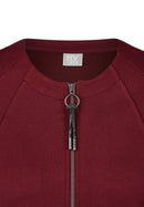 Zipped Jacket - Merlot