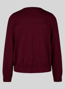 Zipped Jacket - Merlot