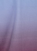 Graphic Print 3/4 Sleeve T-Shirt - Merlot