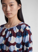All Over Print Shirt - Merlot