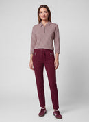 Café Paris Trouser - Merlot
