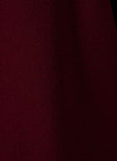 Café Paris Round Neck Sweatshirt - Merlot