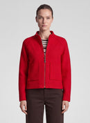 Drama Queen Zipped Jacket - Chili