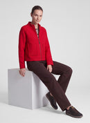 Drama Queen Zipped Jacket - Chili