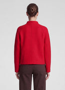 Drama Queen Zipped Jacket - Chili