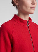 Drama Queen Zipped Jacket - Chili