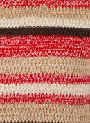 Drama Queen Stripe Jumper - Chili