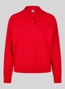 Drama Queen Collar Jumper - Chili