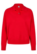 Drama Queen Collar Jumper - Chili