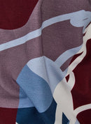 Café Paris Print Long Sleeve T-Shirt - Pastel Blue