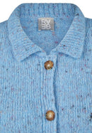 Rabe Café Paris Button Cardigan - Pastel Blue