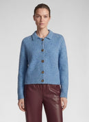 Rabe Café Paris Button Cardigan - Pastel Blue