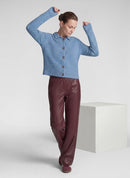 Rabe Café Paris Button Cardigan - Pastel Blue