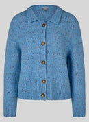 Rabe Café Paris Button Cardigan - Pastel Blue