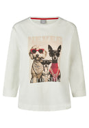 Drama Queen Print T-Shirt - Nature