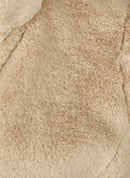 Drama Queen Fur Gilet - Biscuit
