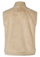 Drama Queen Fur Gilet - Biscuit