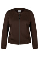 Rodeo Drive Zipped Jacket - Mocha