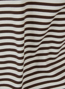 Rodeo Drive Stripe Polo Shirt - Mocha