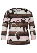 Rodeo Drive Stripe T-Shirt - Mocha