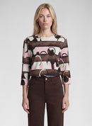 Rodeo Drive Stripe T-Shirt - Mocha