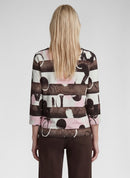 Rodeo Drive Stripe T-Shirt - Mocha