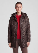 Drama Queen Padded Jacket - Mocha