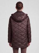 Drama Queen Padded Jacket - Mocha